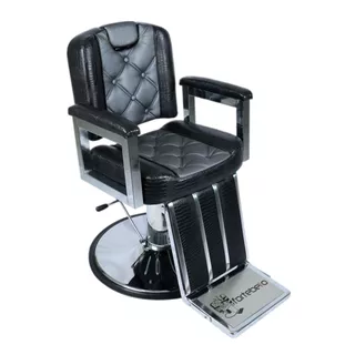 Cadeira De Barbeiro Reclinável Fortebello Pró Personalizada