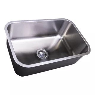 Bacha De Cocina Lava Ollas Lavadero Profunda En Acero Inoxidable Aisi 304 Quirúrgico Antimágnetico Pileton Gastronomico Y De Cocina Pileta Simple Apta Bajo Mesada Al Ras 