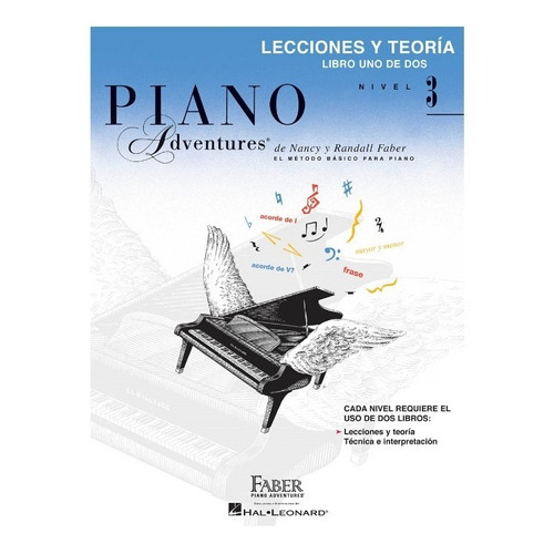 Piano Adventures: Lecciones Y Teoría, Libro 1 De 2, Nivel 3.