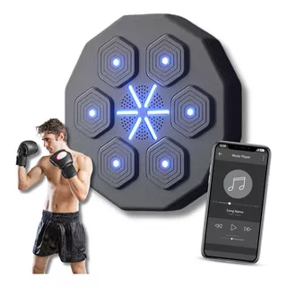 Maquina De Boxeo Electronica Con Musica - Bluetooth Box Pad