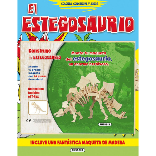 El Estegosaurio, De Susaeta, Equipo. Editorial Susaeta, Tapa Blanda En Español