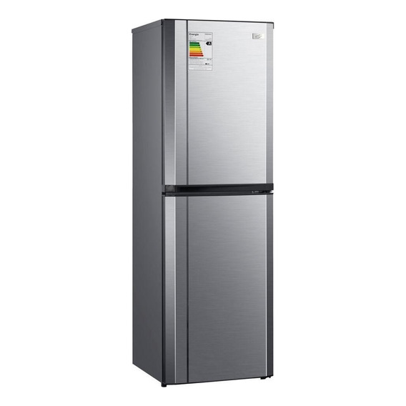 Refrigerador auto defrost Fensa Combi Progress 3100 inox con freezer 244L 220V