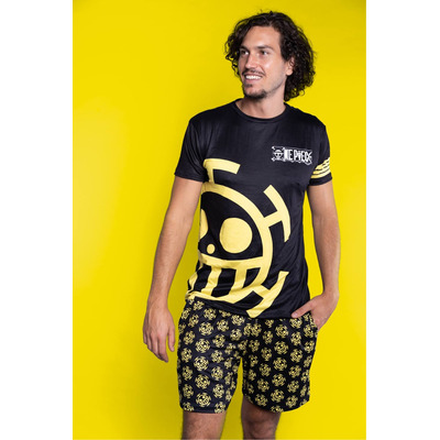 Quiubolee! Playera One Piece Piratas Corazón Trafalgar Law