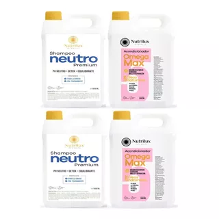 Shampoo C/ Keratina 10 Li + Shampoo Neutro X 10 Litros