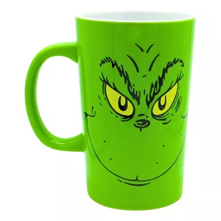 Taza Latte Grinch Verde Navidad 