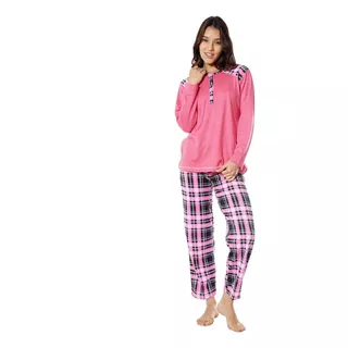 Pijama Mujer Invierno Talles Grandes Colores Calidad Oferta 