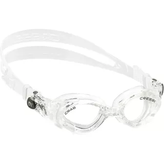 Goggle Cressi Crab Infantil De 2 A 7 Años Natación Acuatico Color Blanco