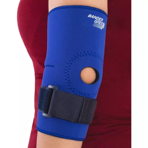 Codera Deportiva Con Gel Protector Compresión Soporte Gym AZUL OEM