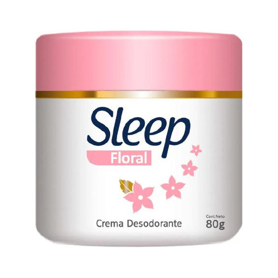 Desodorante Sleep Crema Floral 80 Grs.