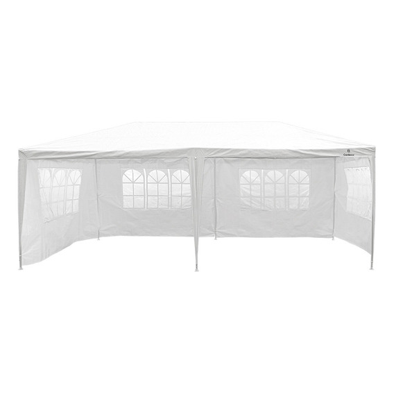 Toldo Carpa Reforzado Con Paredes 3x6 Metros Blanco Eventos