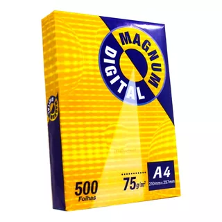 Papel Sulfite A4 Branco 500 Folhas Magnum Digital