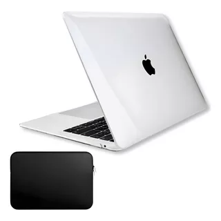 Kit Capa Case + Neoprene Macbook New Air 13 A2337 - Chip M1