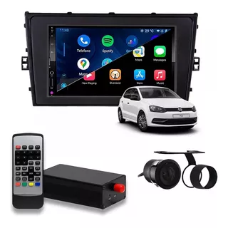 Kit Multimídia Mp10 Carplay E Android Auto Polo Com Tv