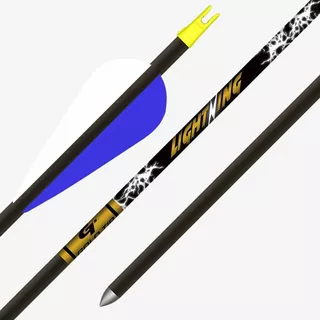 Flecha Gold Tip  Lighting Carbono Completa X3 Unidades