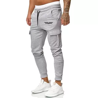 Pants Pantalon Jogger Cargo  Hombre Deportivo Fugitive Trend