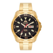 Relógio Orient Masculino Automático Dourado 469gp078f