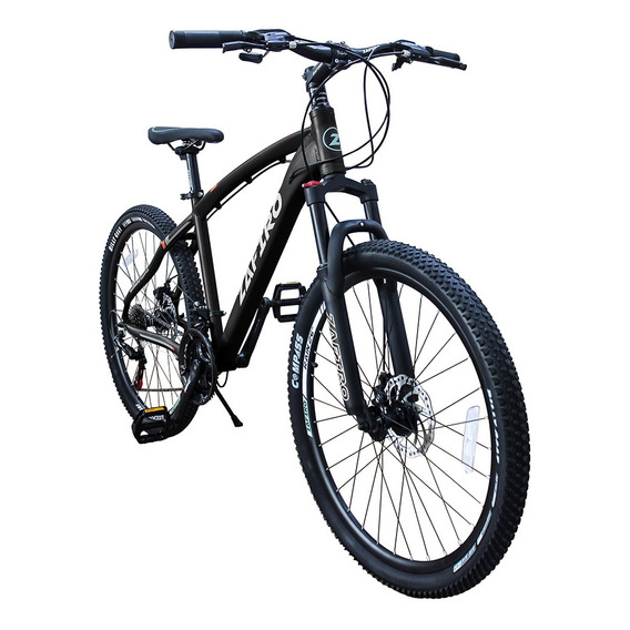 Bicicleta Negro Mate Zafiro Mtb Rain Aro 26