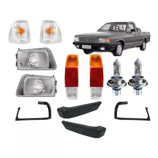 Kit Farol+lanterna+aro+pisca+ponteiralonga 2h4 Pampa 87 A 97