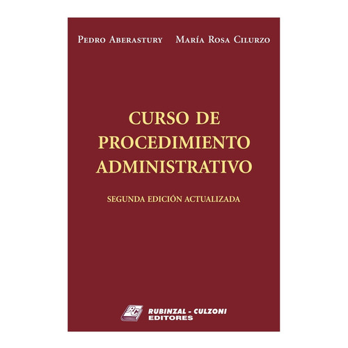 Cur So De Procedimiento Administrativo - Aberastury, Cilurzo