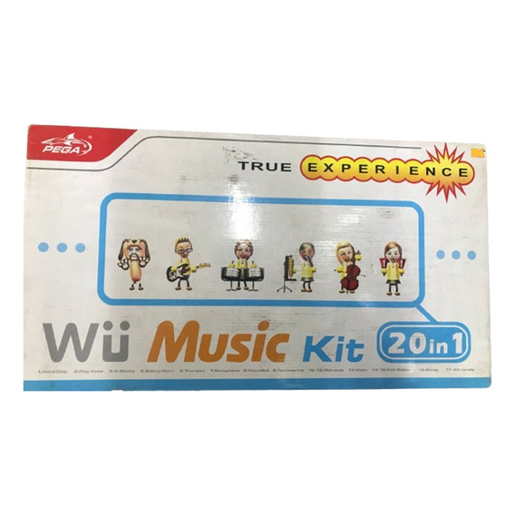 Kit Musical Para Nintendo Wii 20 En 1