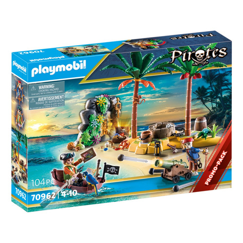 Playmobil Promo-pack Isla Del Tesoro  70962 Cantidad De Piezas 104