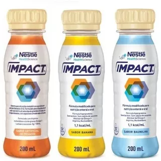 Impact Nestlé Kit C/3 (escolha O Sabor)  Promoção Aproveitem