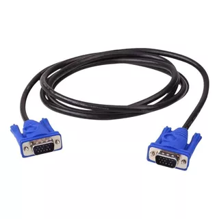 Gio - Cable Vga A Vga Ideal Para Proyectores, Hdtv, Laptop, Monitores (3 Metros De Longitud)