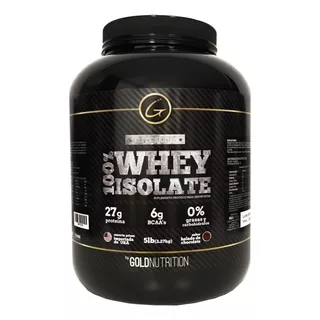 Suplemento En Polvo Gold Nutrition  Elite Series 100% Whey Isolate Proteína Sabor Helado De Chocolate En Pote De 2.27kg