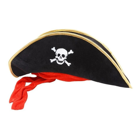 Gorro Pirata Bucanero Halloween Cotillón Activarte