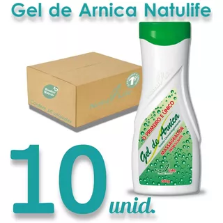 Gel De Arnica 200g Natulife Original 10 Unidades Promo Fds