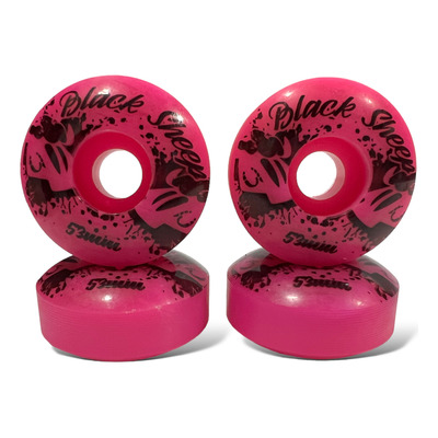 Jogo De Rodas De Skate Black Sheep 53mm Com 8 Rolamentos