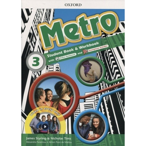 Metro 3 - Student's Book + Workbook