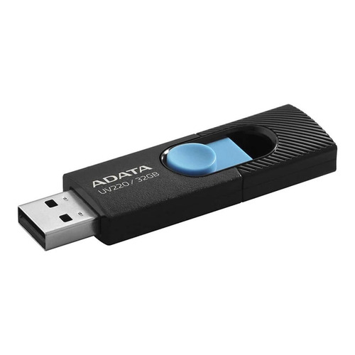 Memoria USB Adata UV220 32GB 2.0 negro y azul