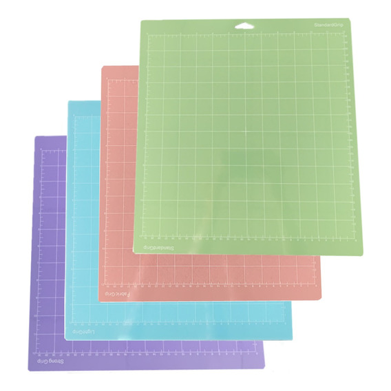 Pack 4 Tapetes De Corte Para Cameo Y Cricut 30cm X 30cm