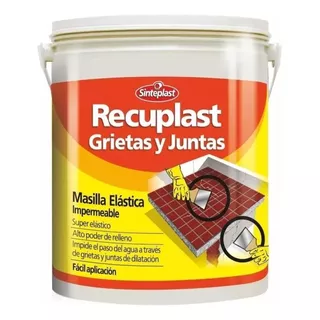 Recuplast Grietas Y Juntas X 5kg Sinteplast Blanco