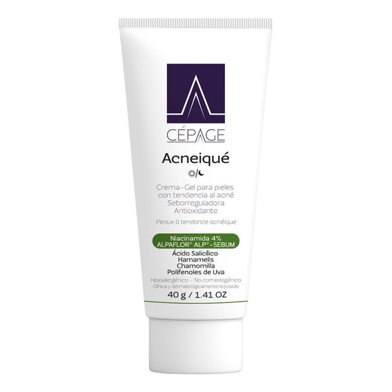 Cepage Acneique Crema-gel Antioxidante Pieles Acne 40g