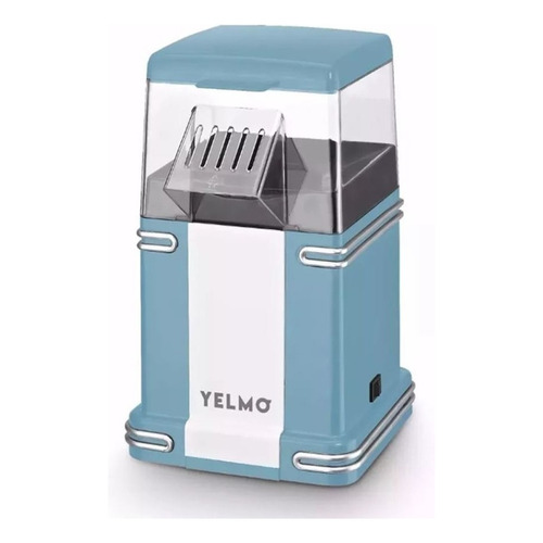 Pochoclera Yelmo PO-3700 aire caliente celeste 1200W 220V