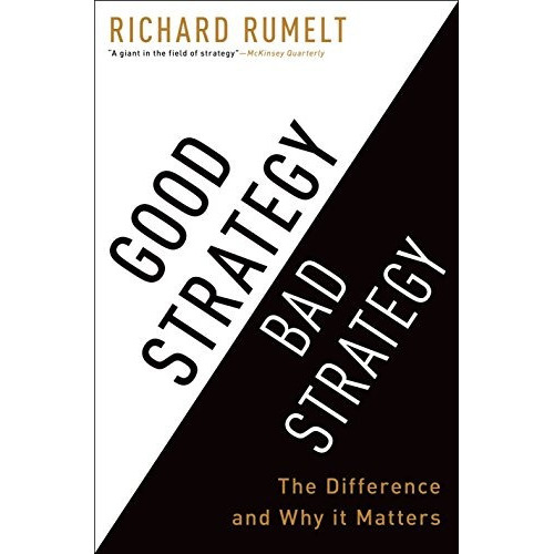 Good Strategy Bad Strategy: The Difference And Why It Matte, De Richard Rumelt. Editorial Crown Business, Tapa Dura En Inglés, 0000