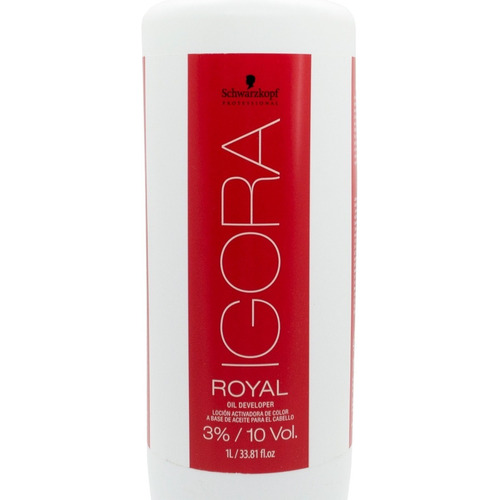 Schwarzkopf Igora Royal Oxidante 10vol Tintura Coloración 1l Tono Opcional