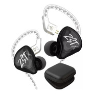Kz Zst X Audifonos Pro Sin Micro + Estuche In Ear Negro