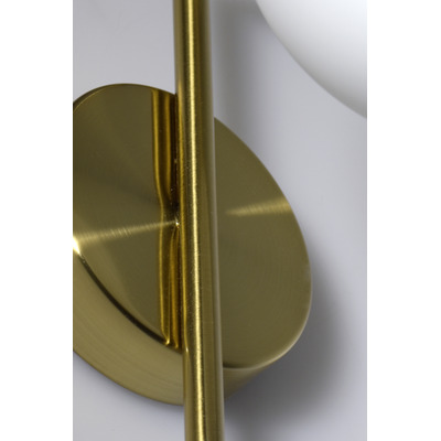 Aplique Arete Dorado Apto Led Pared Deco Vintage Diseño Lk