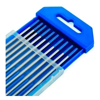 Eletrodo Tungstênio 1,6mm 1/16 Ponta Azul 2%lantânio (10 Pc)