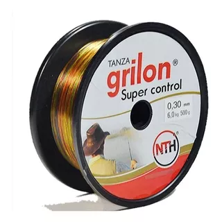 Tanza Pesca Grilon Super Control 050mm Resiste 17,1 Kg Color Rojo