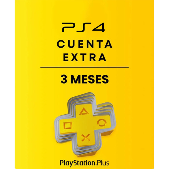 Playstation Plus Extra 3 Meses Ps4 | Kaisergamez