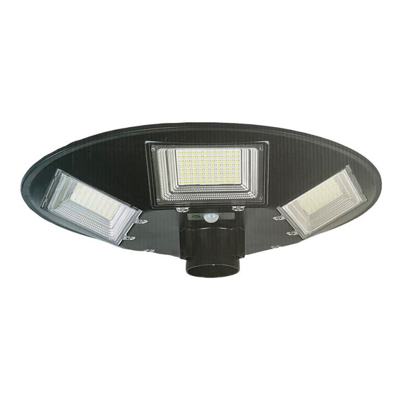 Lámpara Led Farol Solar 400w Con Control Para Poste Metálico