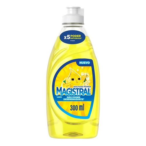 Detergente Magistral Multiuso Power Limon X 300 Ml