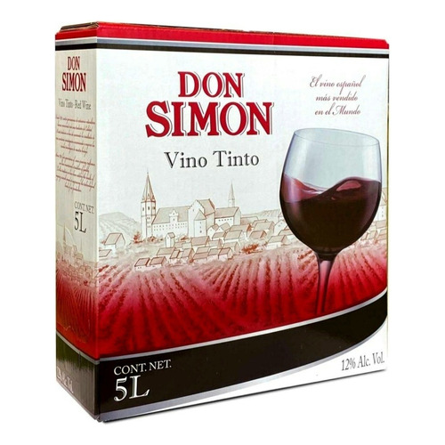 Vino Tinto Don Simon 5 Litros