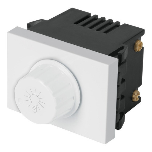 Dimmer Giratorio 1.5 Módulos Española Blanco, Volteck 47054