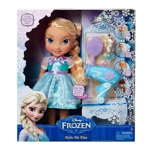 Boneca Frozen Elsa 38cm Sunny com o Melhor Preço é no Zoom