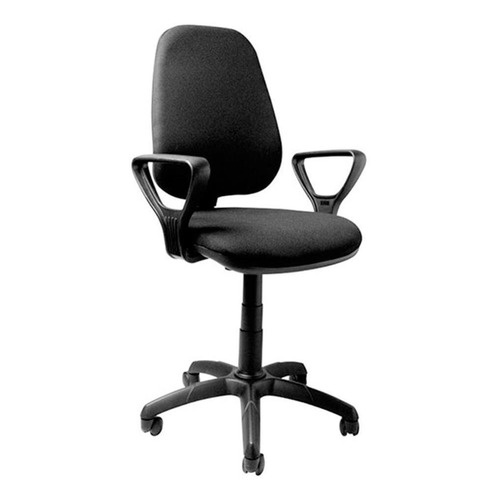 Silla de escritorio Baires4 Ejecutiva ergonómica  blanca con tapizado de cuero sintético